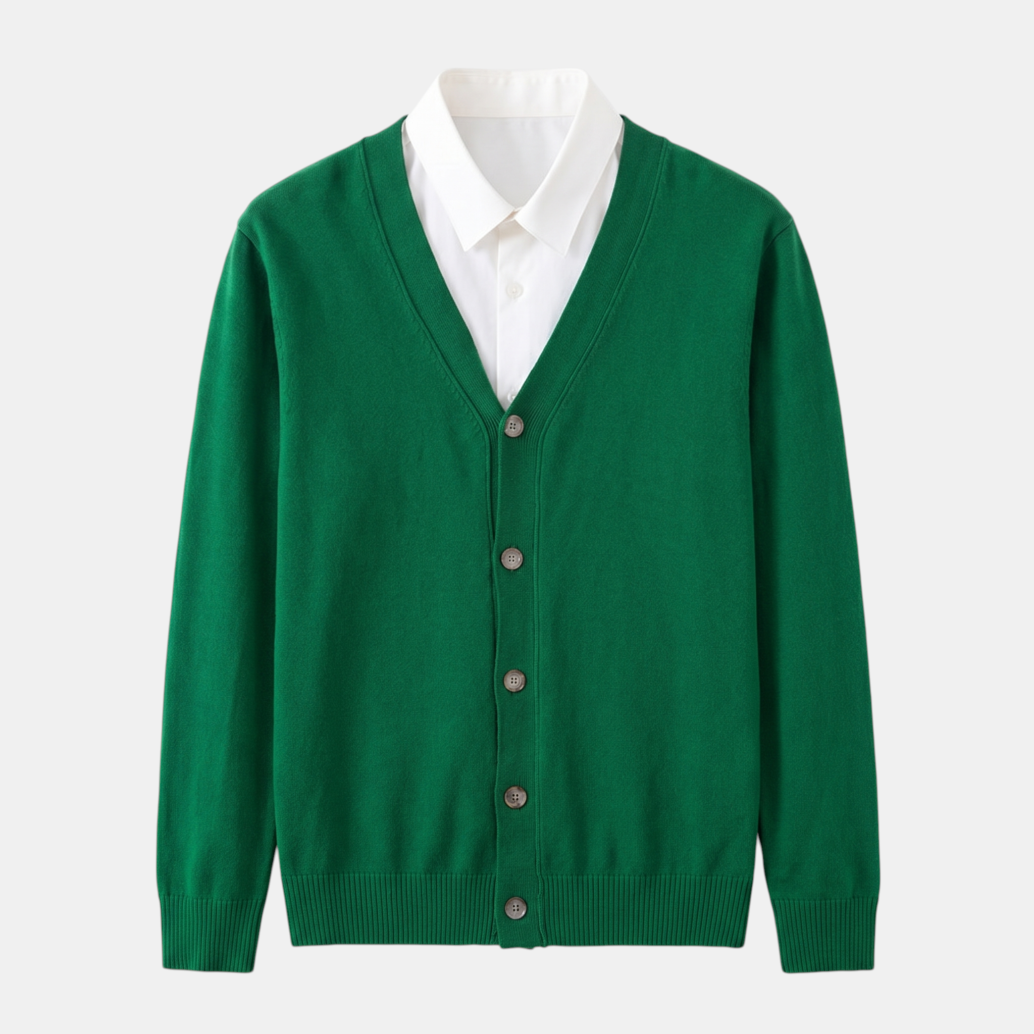 Valeniri | Men's Classic Cardigan Soft Knit Elegant Everyday Sweater