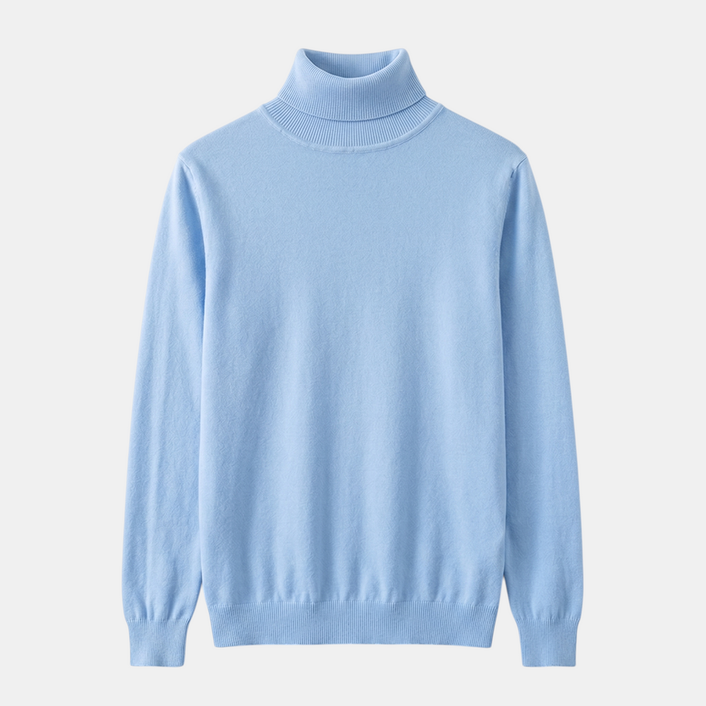 Valeniri | Men’s Classic Turtleneck Sweater Soft Knit Pullover