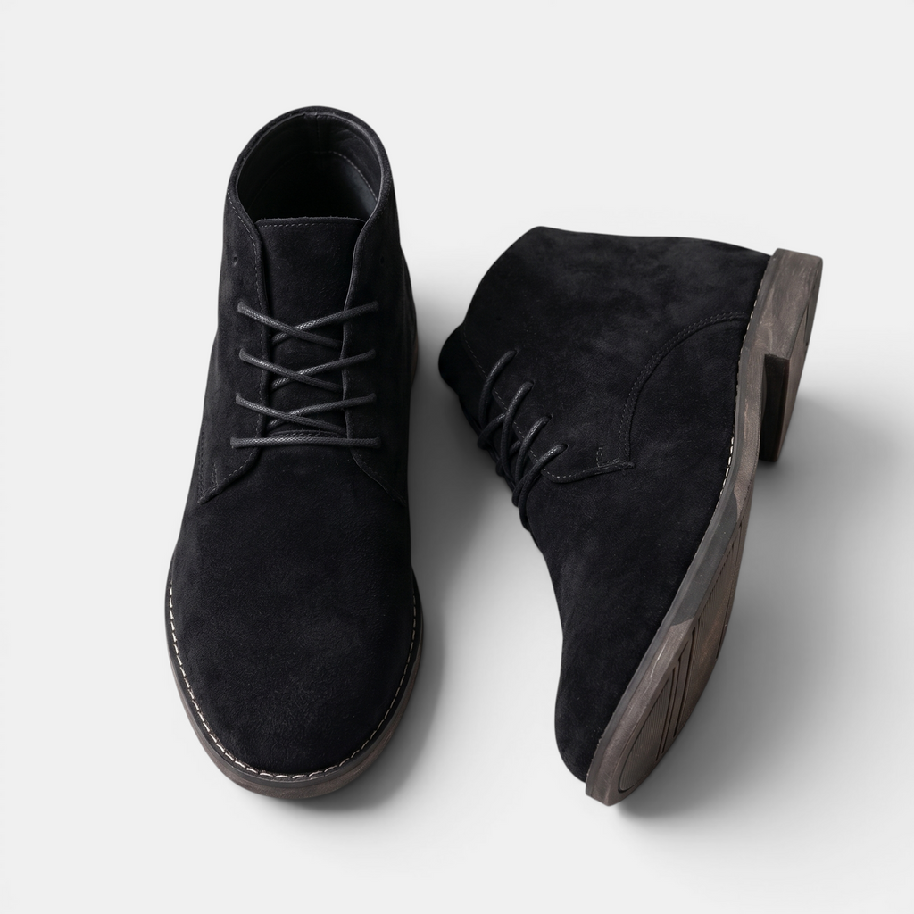 Valeniri | Men’s Premium Suede British Ankle Boots Pointed Toe Style
