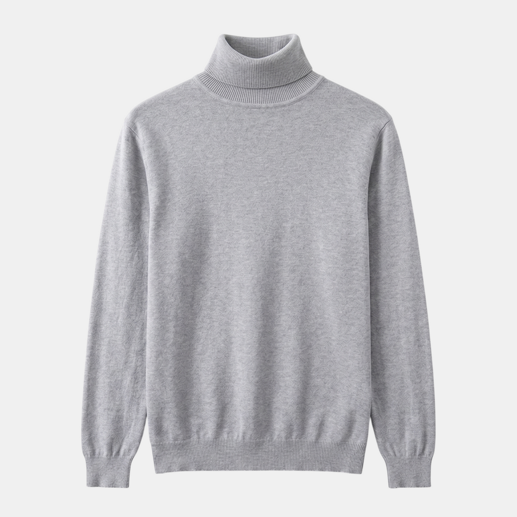 Valeniri | Men’s Classic Turtleneck Sweater Soft Knit Pullover