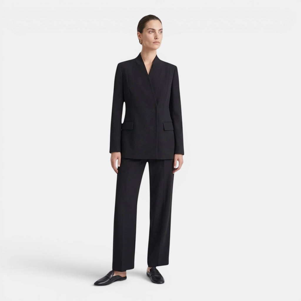 Valeniri | Women’s Blazer and Trousers Set Elegant Office Suit Outfit