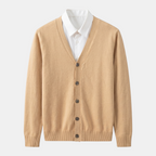 Valeniri | Men's Classic Cardigan Soft Knit Elegant Everyday Sweater