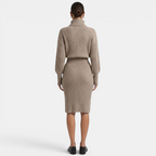 Valeniri | Women’s Soft Knit Pullover Dress Long Sleeve Casual Wear Dress