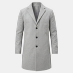 Valeniri | Men’s Tweed Coat Warm Wool Blend Classic Fit Jacket