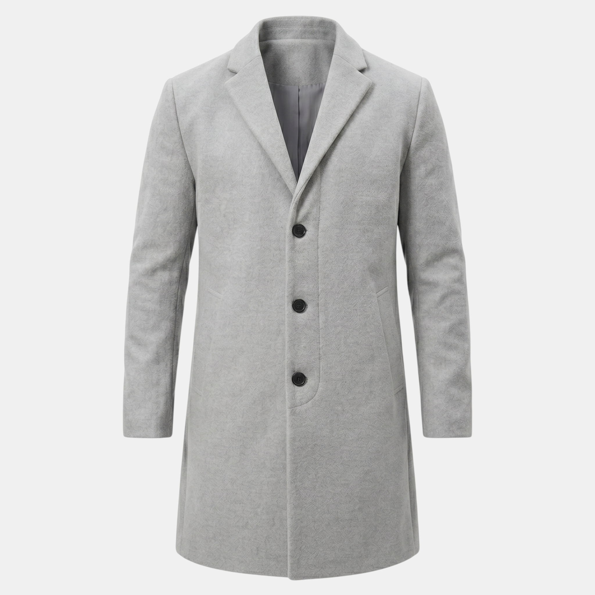 Valeniri | Men’s Tweed Coat Warm Wool Blend Classic Fit Jacket