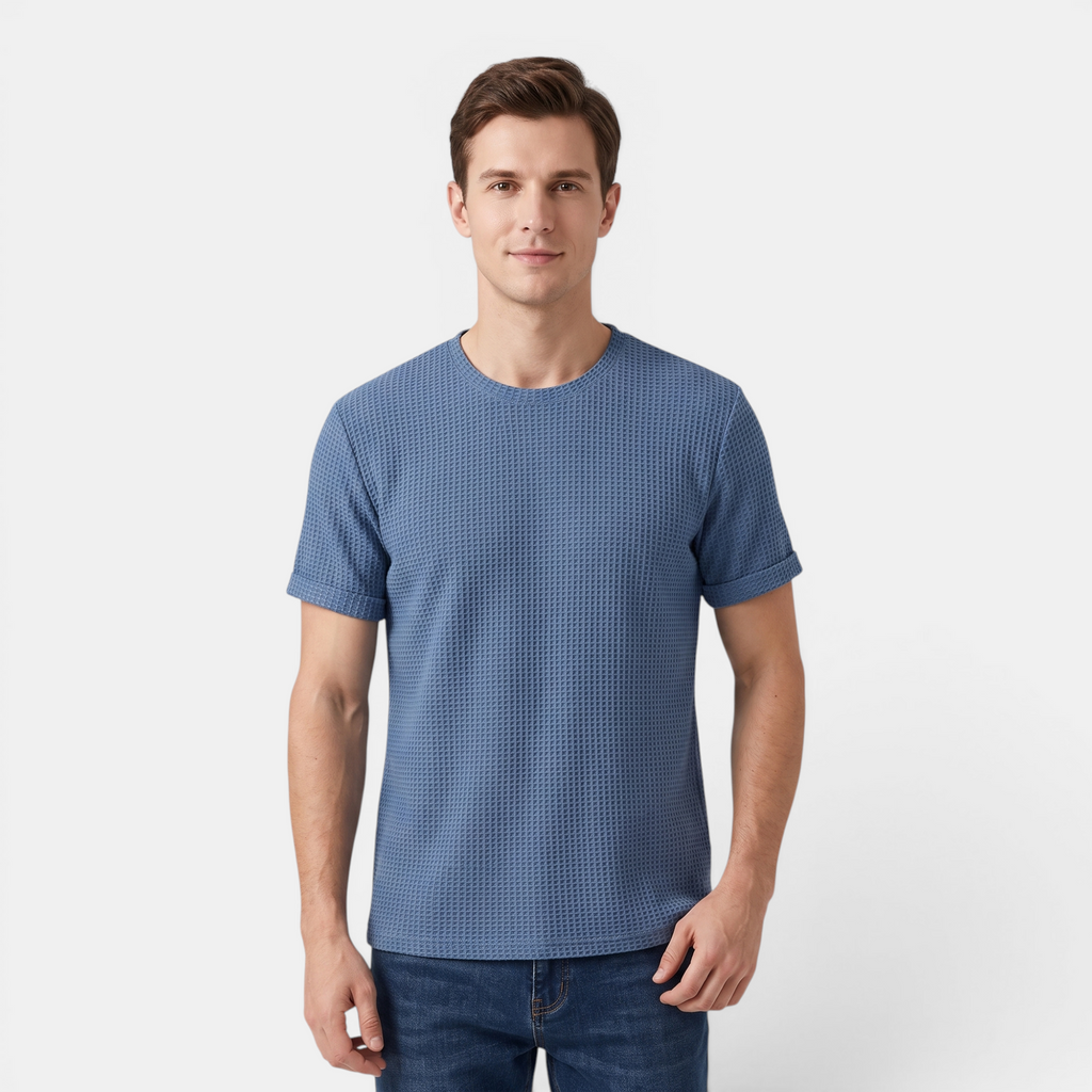 Valeniri | Men's Cotton T-Shirt Classic Crew Neck Short Sleeve