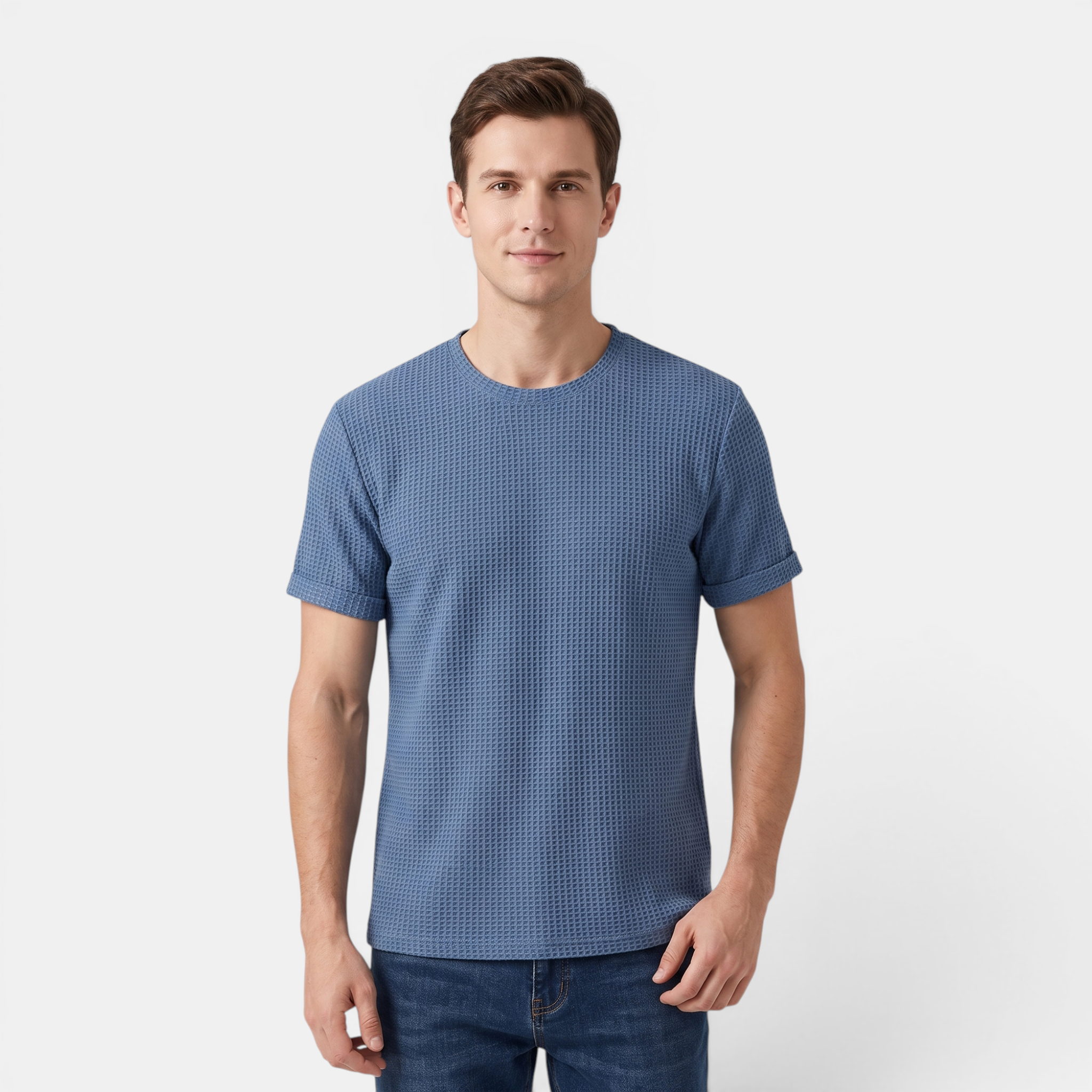Valeniri | Men's Cotton T-Shirt Classic Crew Neck Short Sleeve