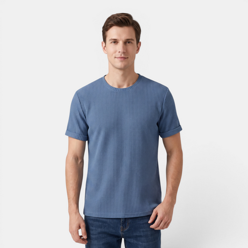 Valeniri | Men's Cotton T-Shirt Classic Crew Neck Short Sleeve