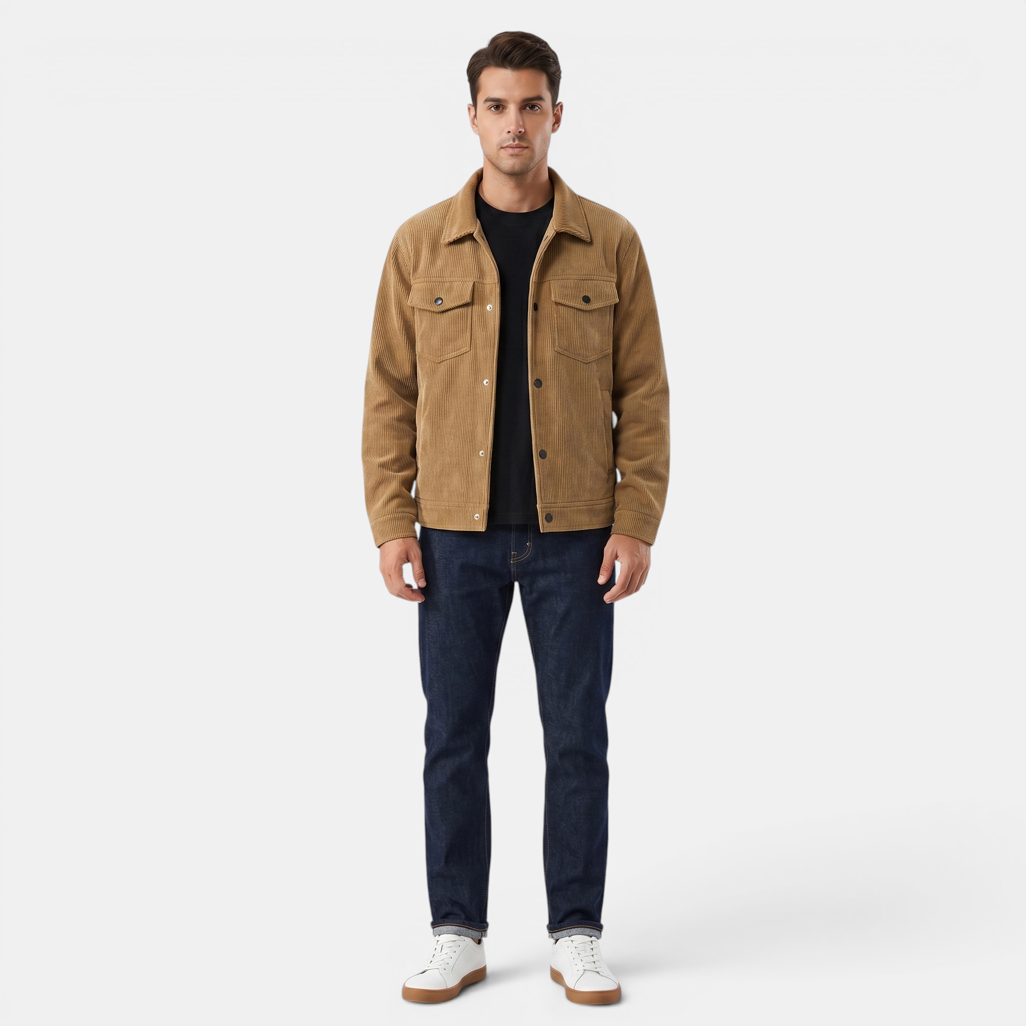 Valeniri | Men’s Loose Fit Jacket for Casual Office and Daily Wear