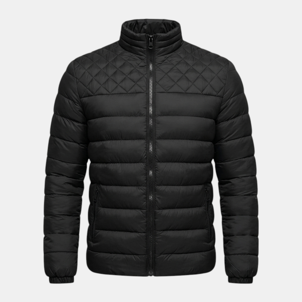 Valeniri | Men's Stand Collar Jacket Warmth Casual Business Coat