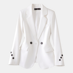 Valeniri | Women's Double Breasted Blazer Elegant Slim Fit Office Jacket