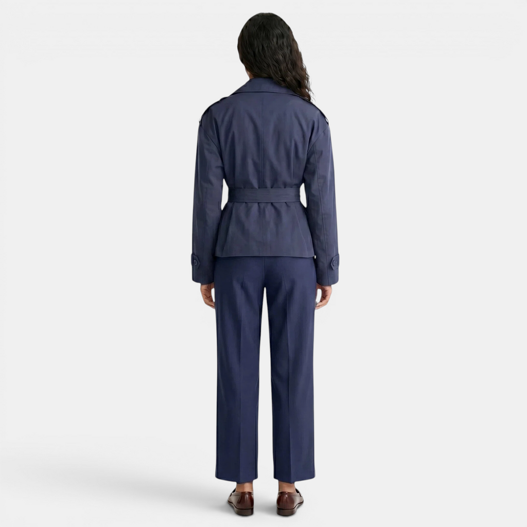 Valeniri | Women’s Tailored Coat Classic Fit Long Sleeve Coat