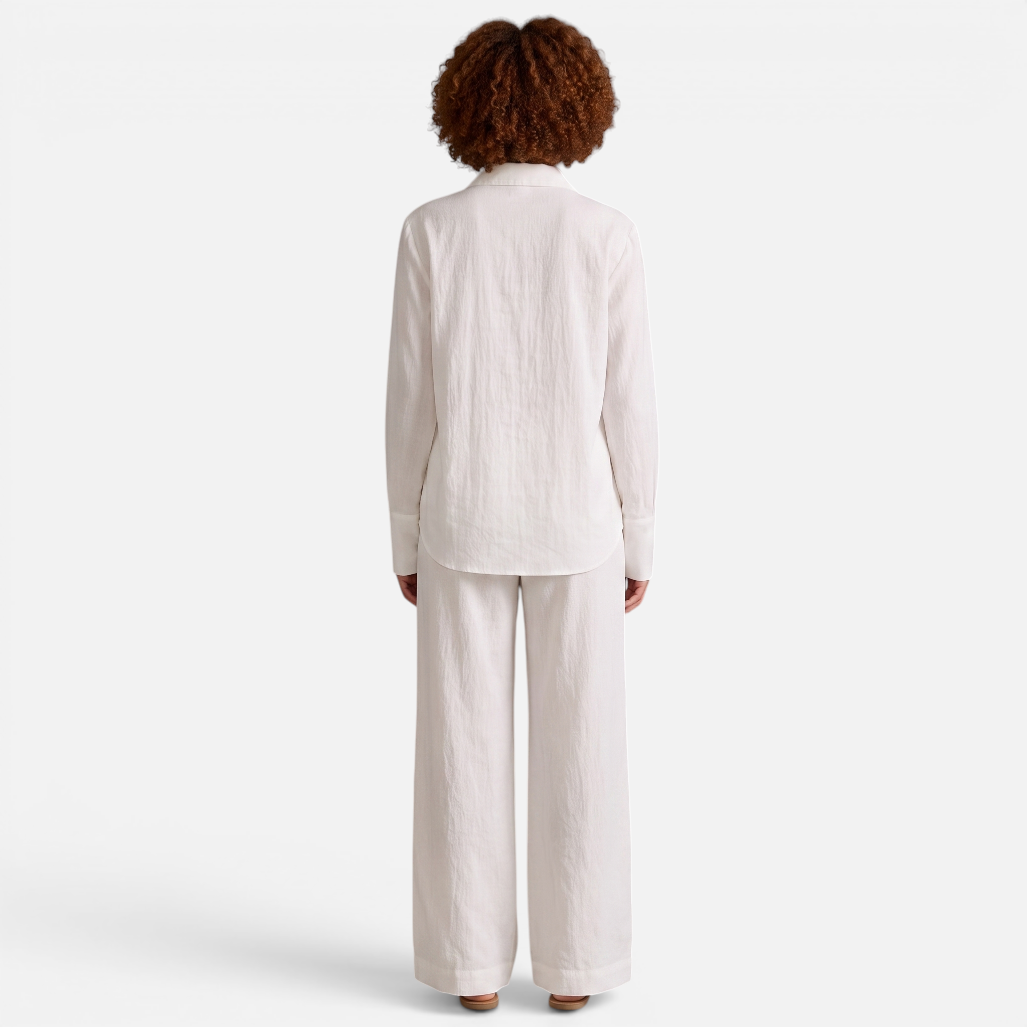 Valeniri | Women's Resort Cotton Linen Top and Pants Set Loose Fit
