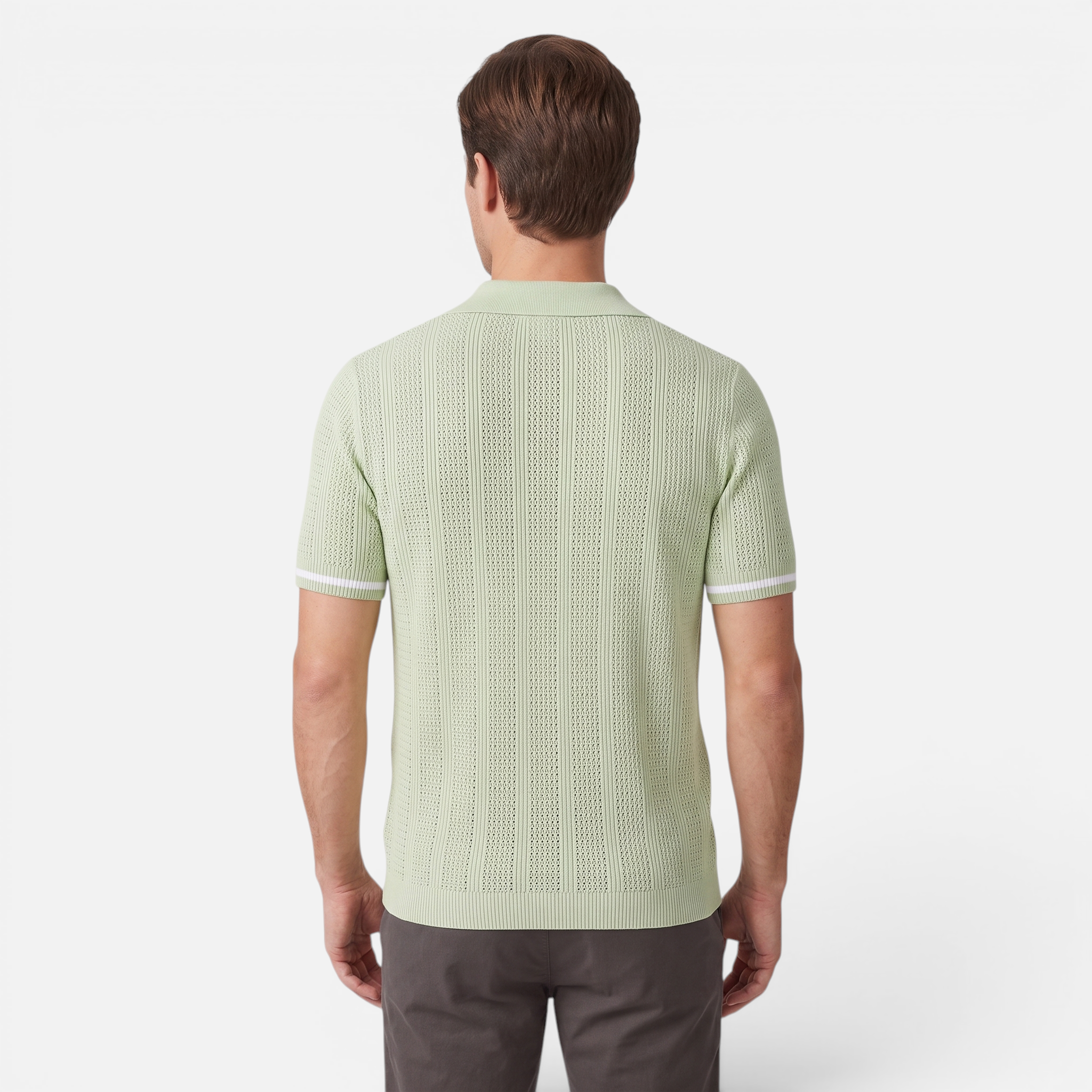 Valeniri | Men's Casual Shirt Breathable Knit Resort Wear