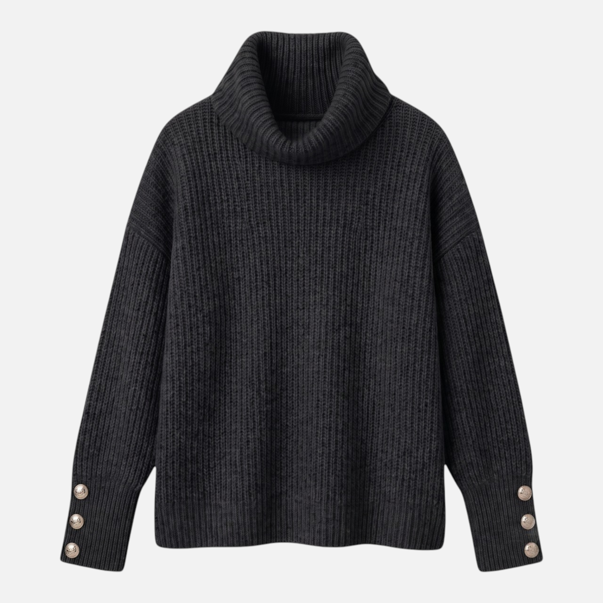 Valeniri | Women's Knit Turtleneck Sweater Soft Cozy Pullover