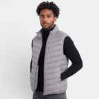 Valeniri | Men's Lightweight Stand Collar Sleeveless Zip Vest Classic Fit