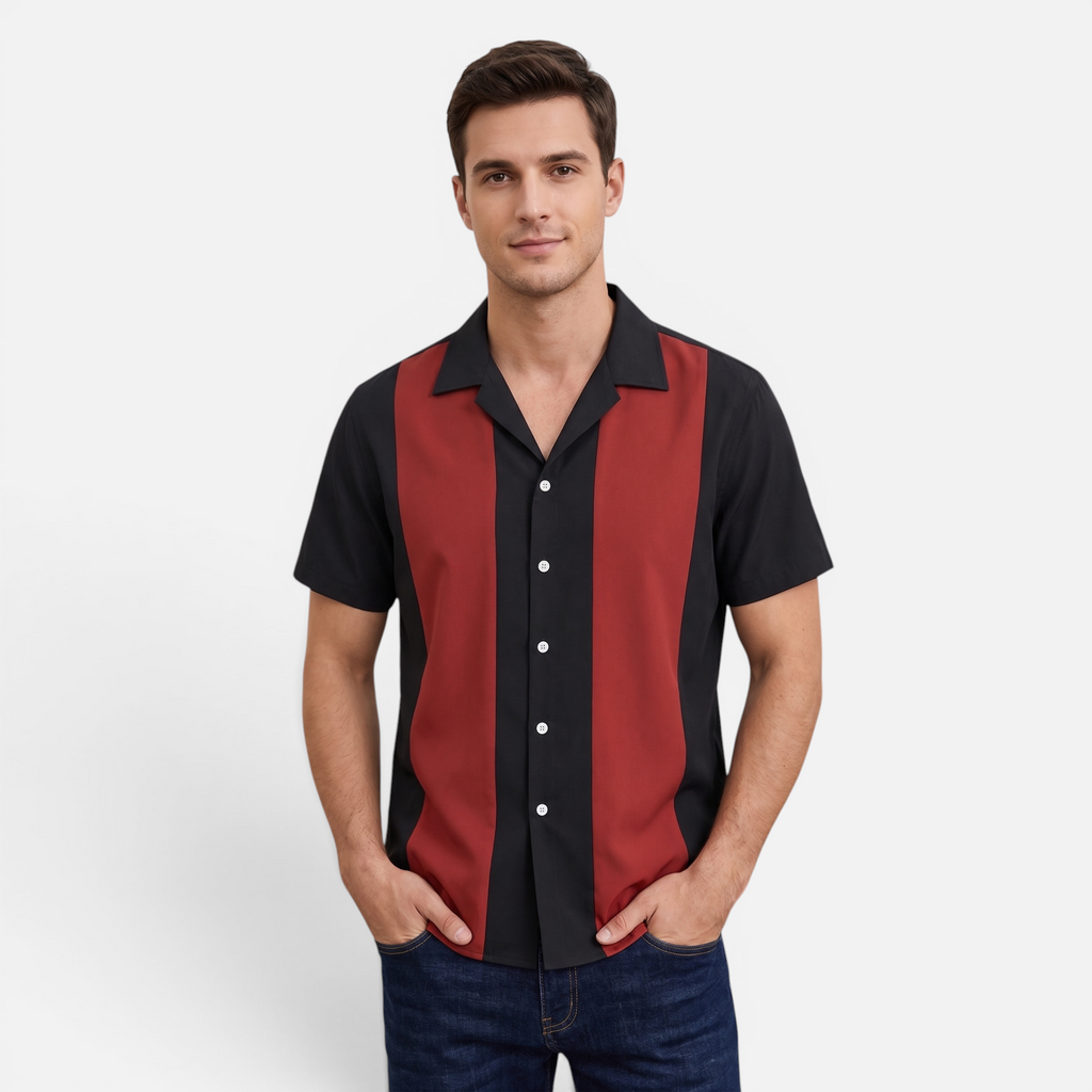 Valeniri | Men's Resort Shirt – Classic Printed Casual Button Up