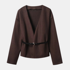 Valeniri | Women's V-Neck Blouse Loose Fit Elegant Casual Top