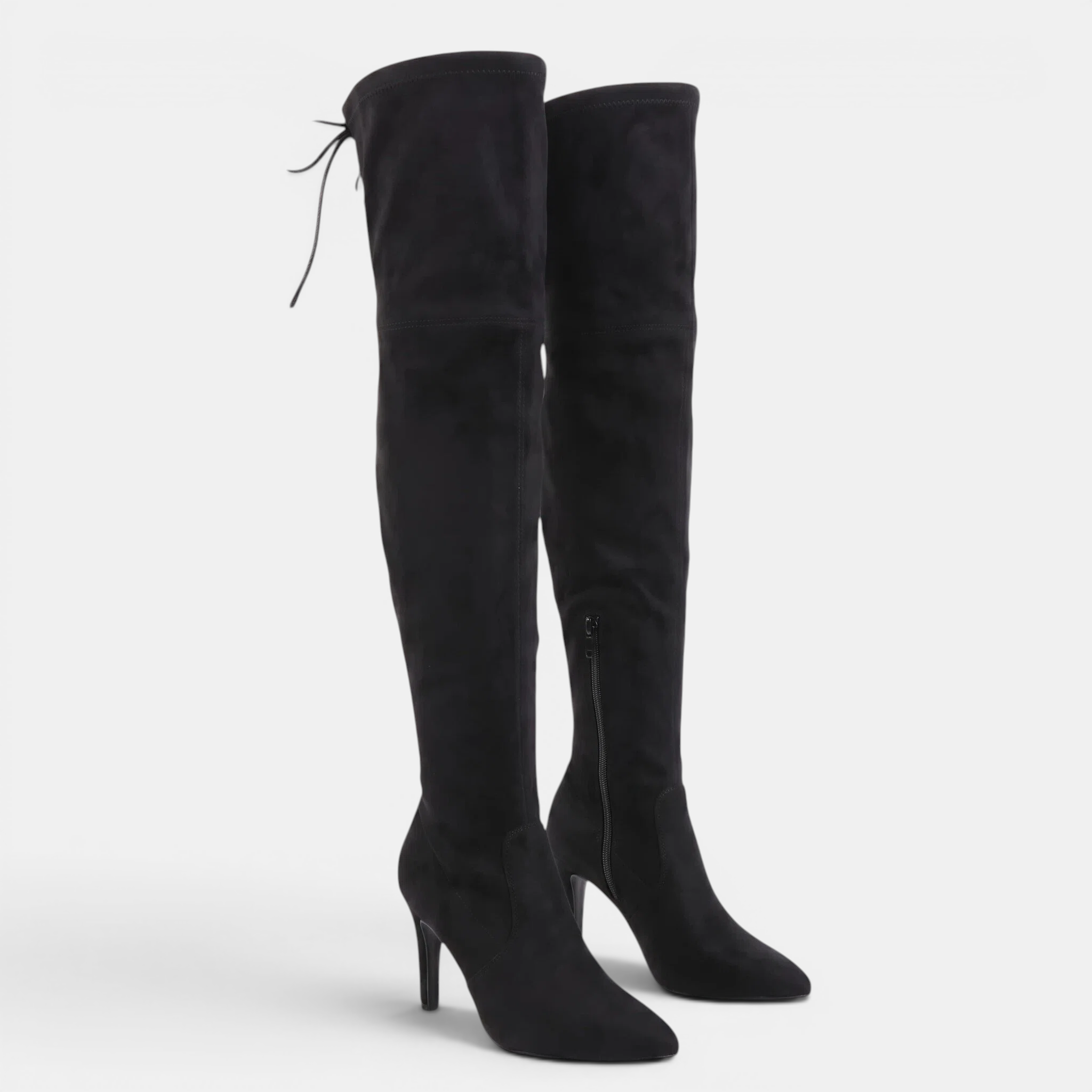 Valeniri | Women’s Tall Leather Boots High Heel Over Knee Stylish Boots