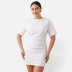 Valeniri | Women's Slim Fit Ruched Dress Elegant Midi Bodycon Dress