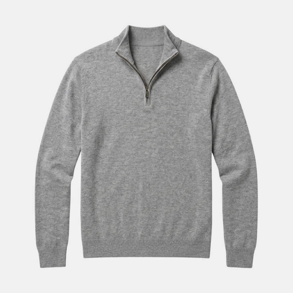 Valeniri | Men’s Slim Fit Zip Sweater for Casual Daily Wear