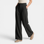 Valeniri | Women's Pleated High Waist Pants – Classic Tailored Trousers