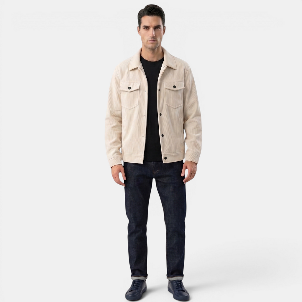 Valeniri | Men’s Loose Fit Jacket for Casual Office and Daily Wear