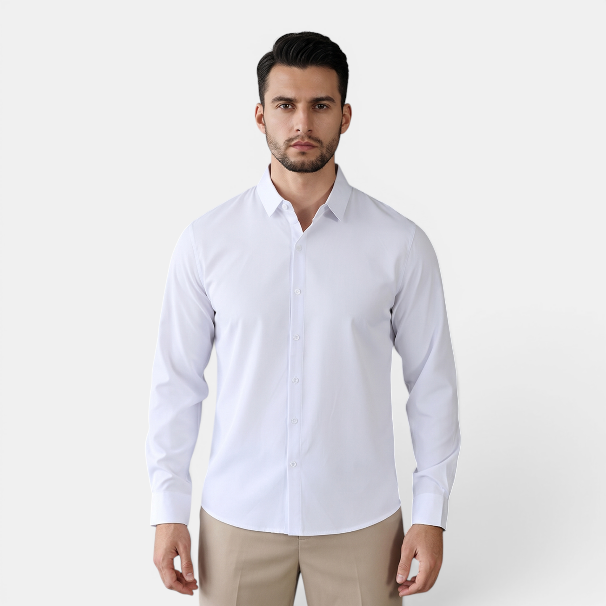Valeniri | Men’s Long Sleeve Shirt Wrinkle-Resistant Comfort