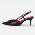 Valeniri | Women's Pointed Toe Kitten Heels Sandals – Elegant Dress Shoes