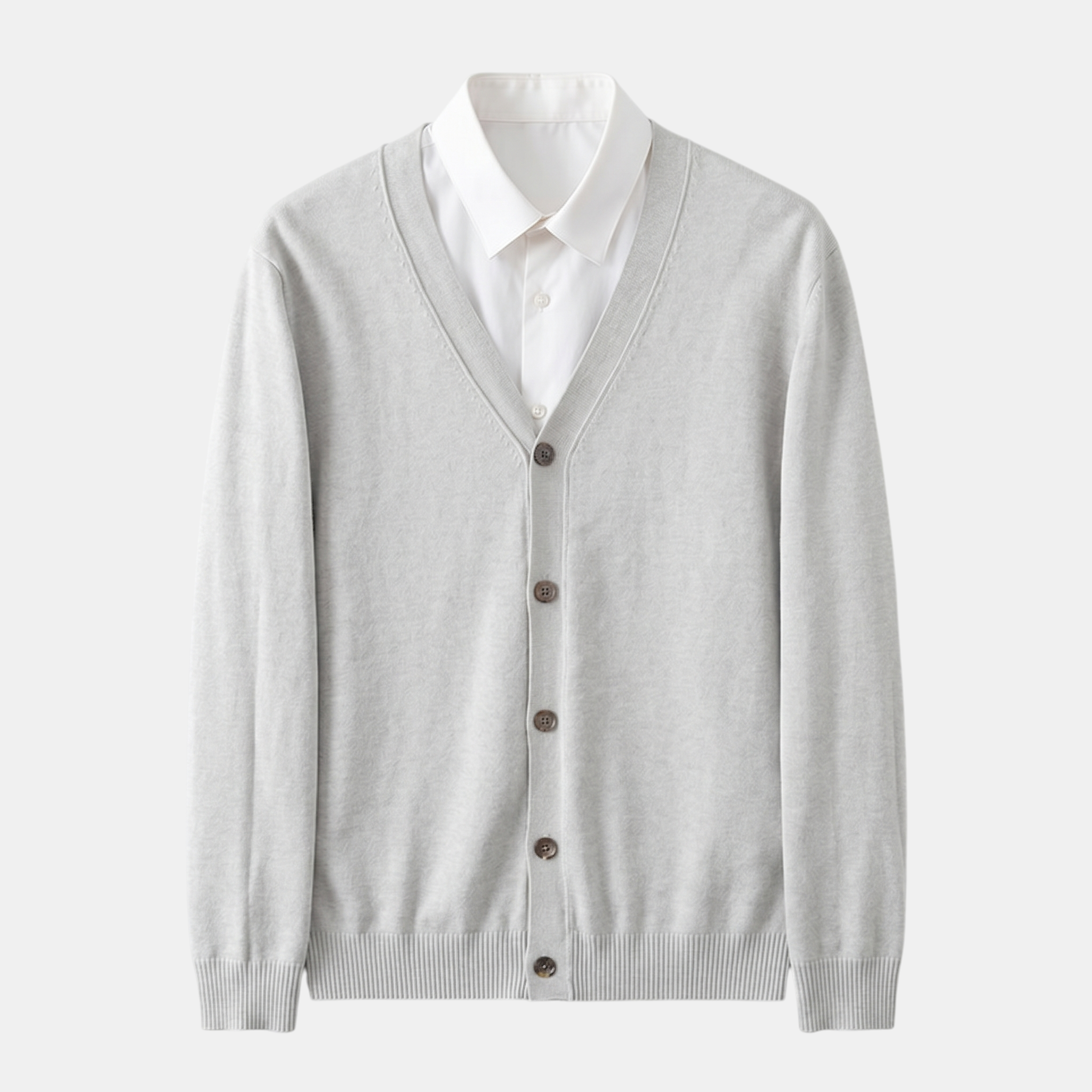 Valeniri | Men's Classic Cardigan Soft Knit Elegant Everyday Sweater