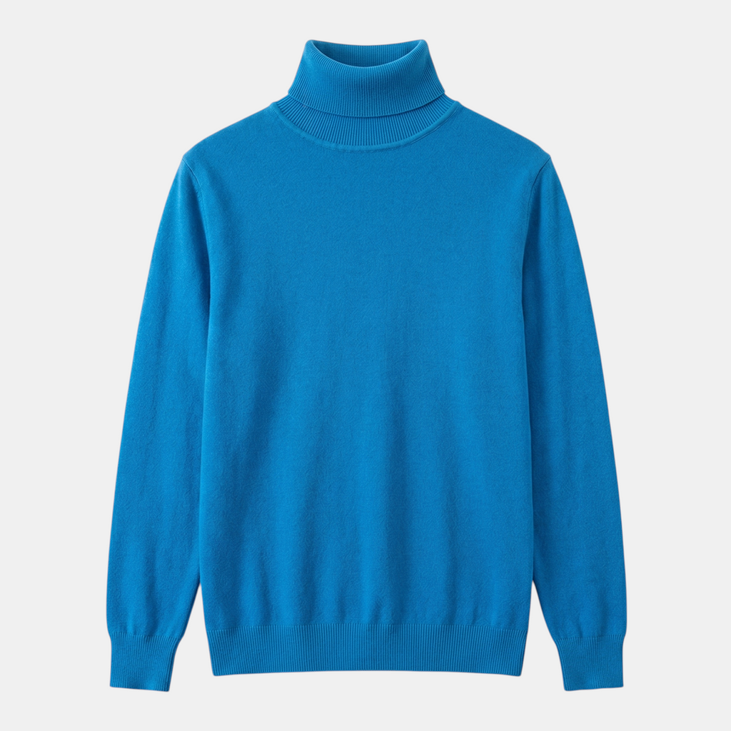 Valeniri | Men’s Classic Turtleneck Sweater Soft Knit Pullover