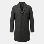 Valeniri | Men’s Tweed Coat Warm Wool Blend Classic Fit Jacket