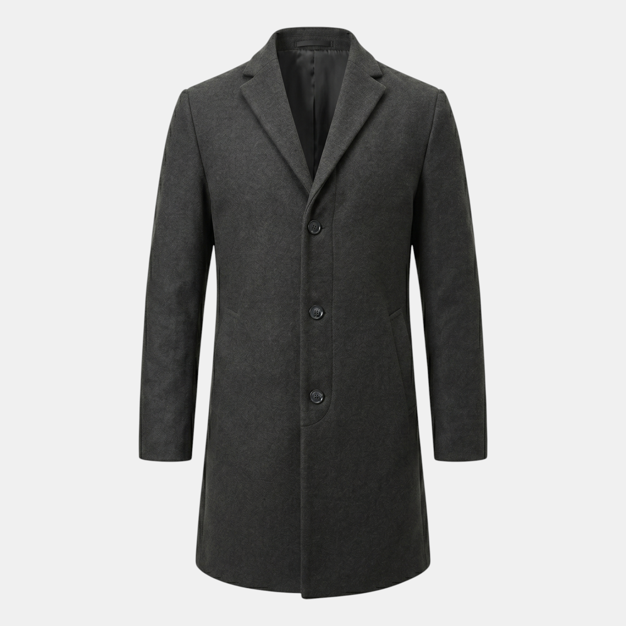 Valeniri | Men’s Tweed Coat Warm Wool Blend Classic Fit Jacket