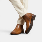 Valeniri | Men’s Classic Chelsea Boots Leather Slip On Formal Dress Shoes