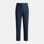 Valeniri | Men’s Winter Wool Pants Herringbone Classic Fit Formal Trousers