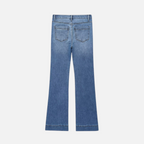 Valeniri | Women's Straight Leg High Waist Denim Jeans – Cropped Fit