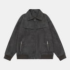 Valeniri | Men's Vintage PU Leather Jacket Classic Bomber Style
