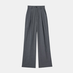 Valeniri | Women's Pleated High Waist Pants – Classic Tailored Trousers