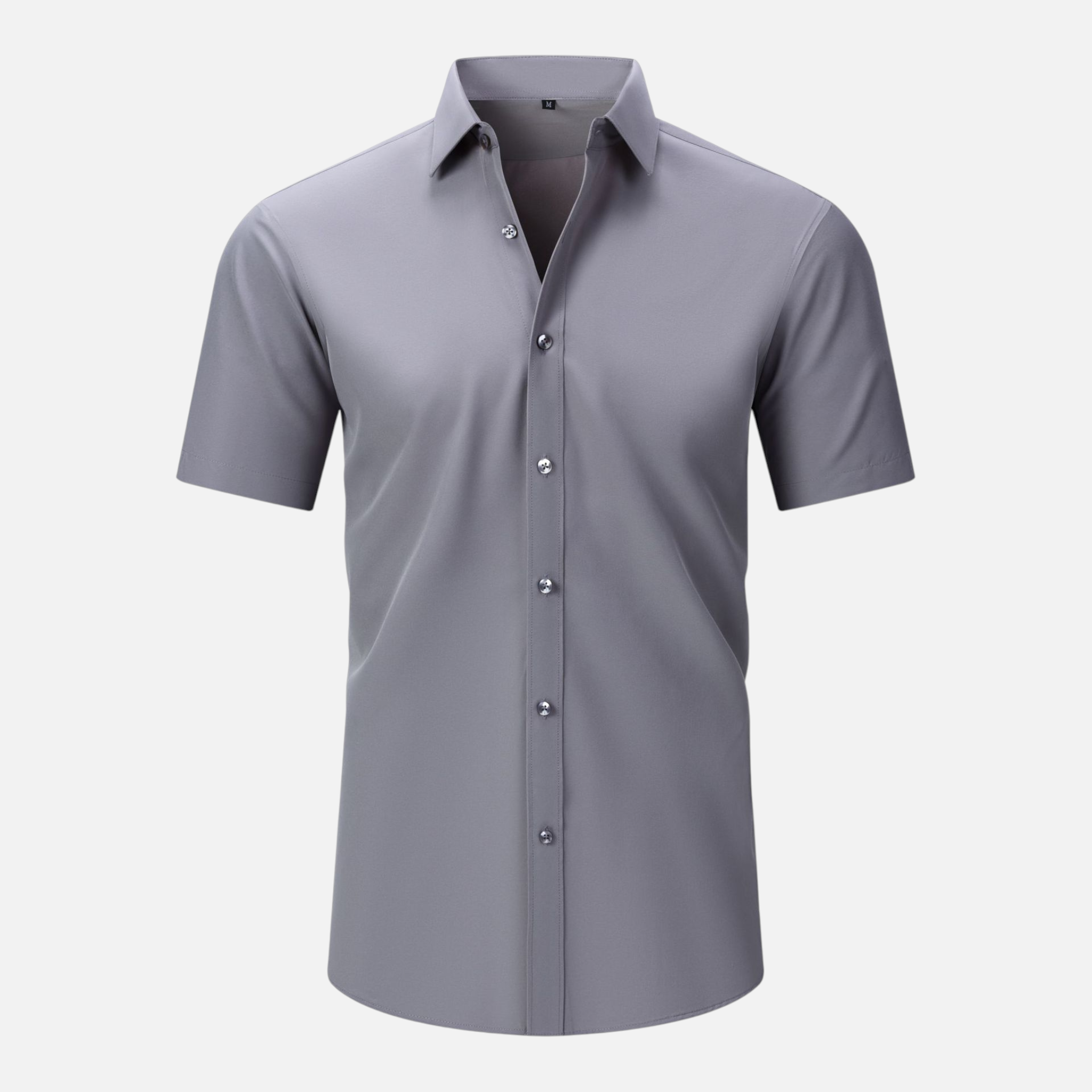 Valeniri | Men's Wrinkle Resistant Stretch Short Sleeve Button-Up Shirt