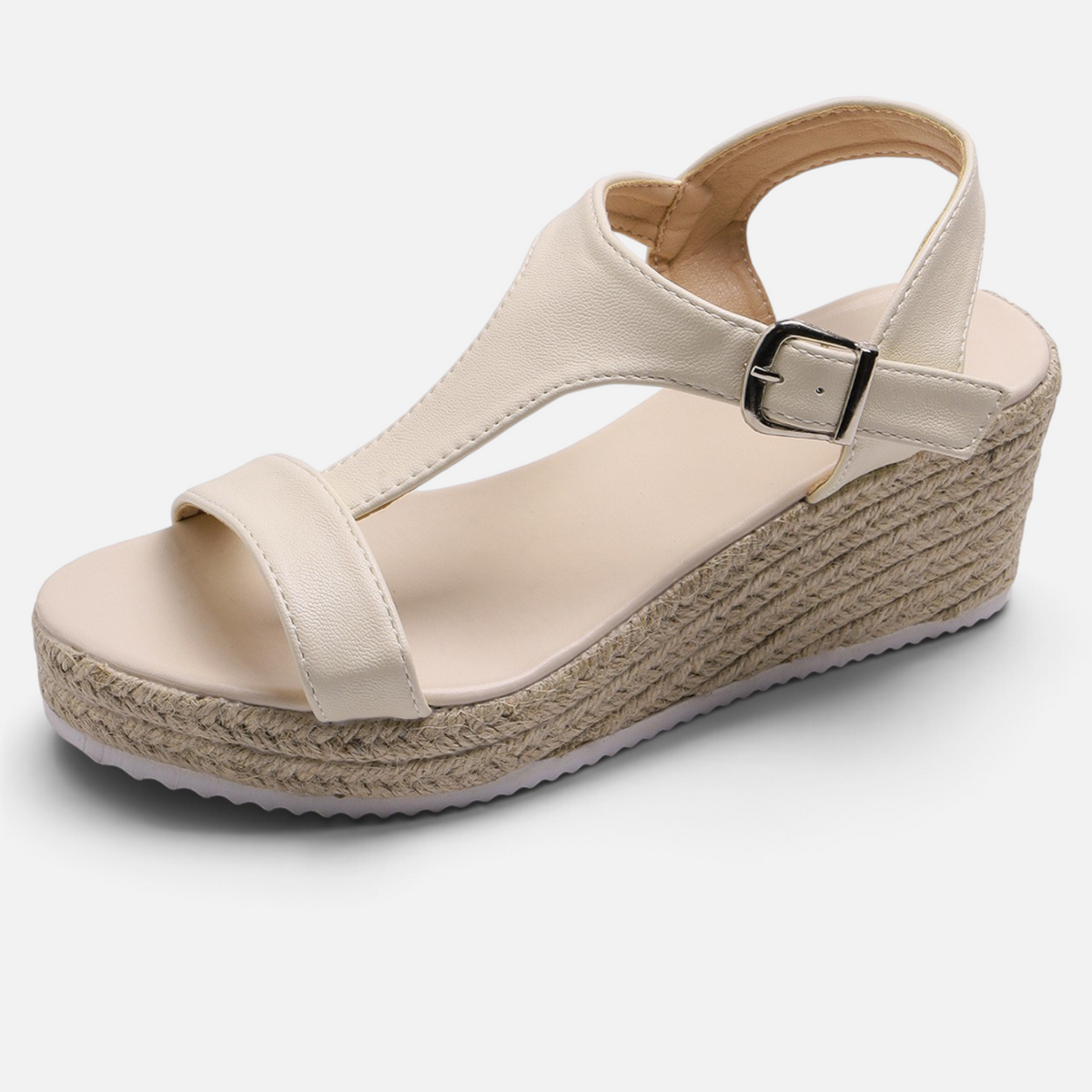 Valeniri | Women’s Woven Espadrille Wedge Sandals – Ankle Strap