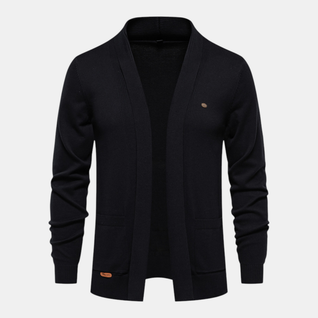 Valeniri | Men's Classic Knit Cardigan Sweater for Business Casual Wear