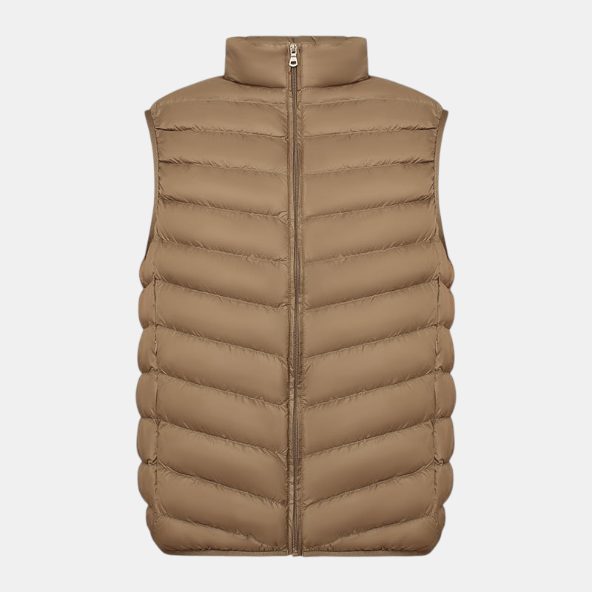 Valeniri | Men's Lightweight Stand Collar Sleeveless Zip Vest Classic Fit