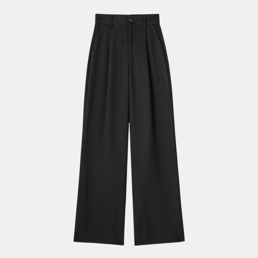 Valeniri | Women's Pleated High Waist Pants – Classic Tailored Trousers