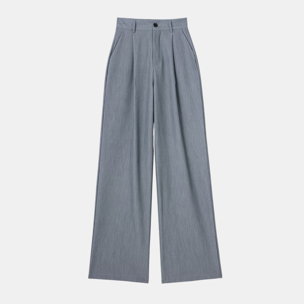 Valeniri | Women's Pleated High Waist Pants – Classic Tailored Trousers