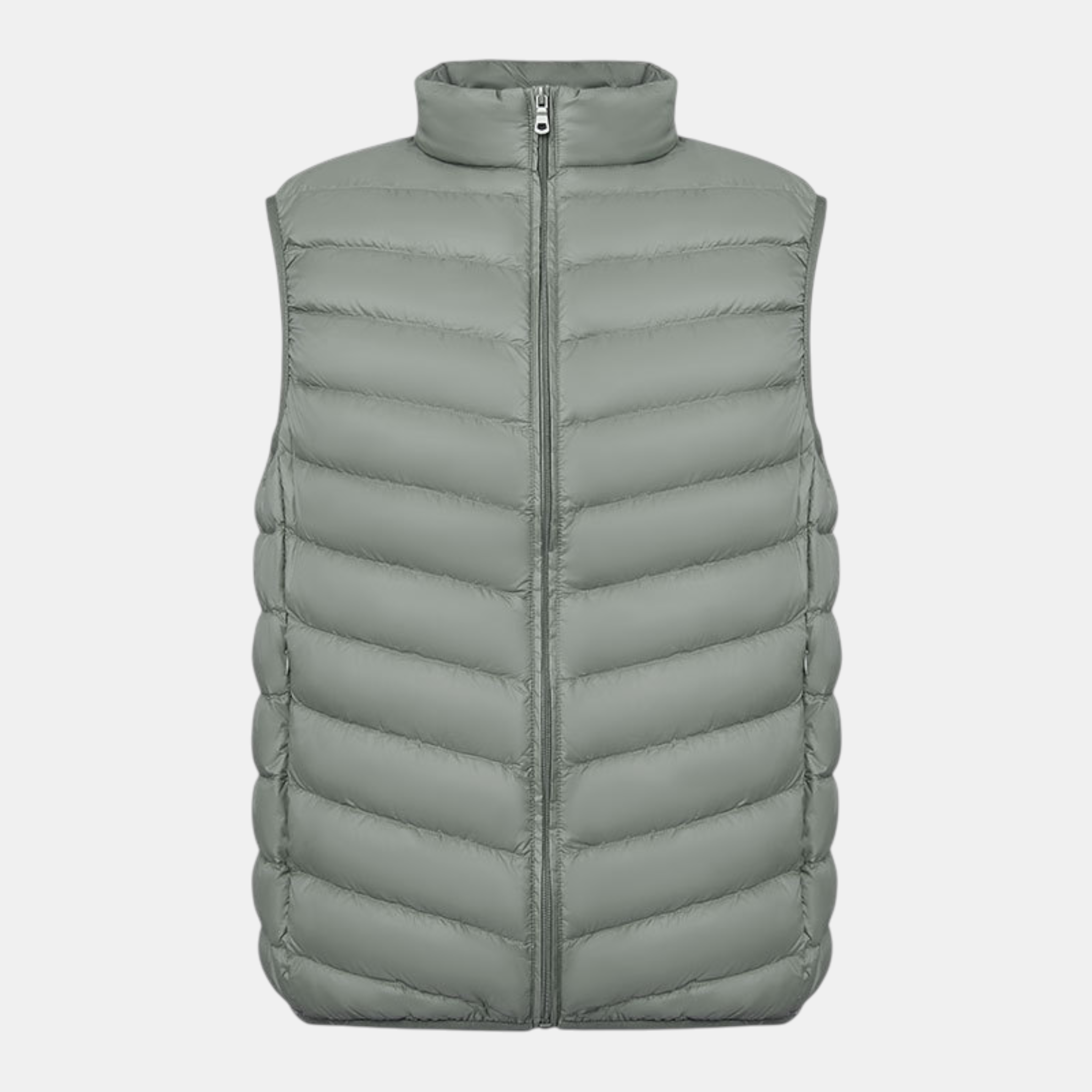 Valeniri | Men's Lightweight Stand Collar Sleeveless Zip Vest Classic Fit