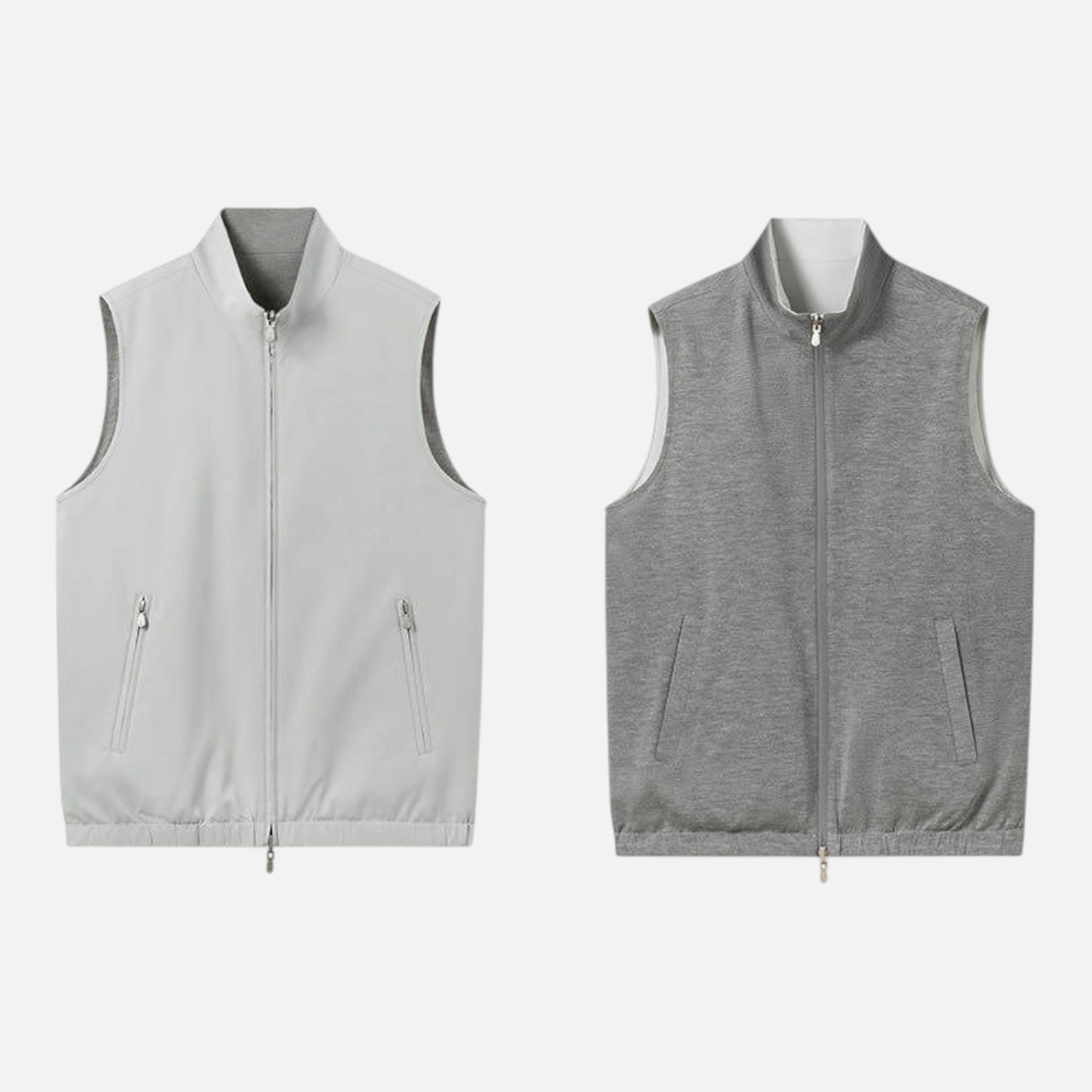 Valeniri | Men's Reversible Zip-Up Vest for Casual Layering