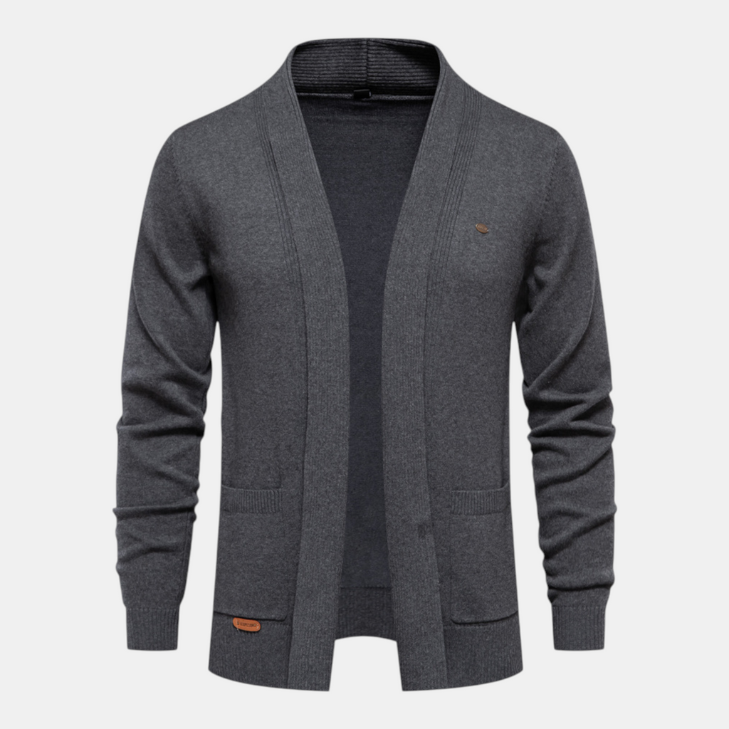 Valeniri | Men's Classic Knit Cardigan Sweater for Business Casual Wear