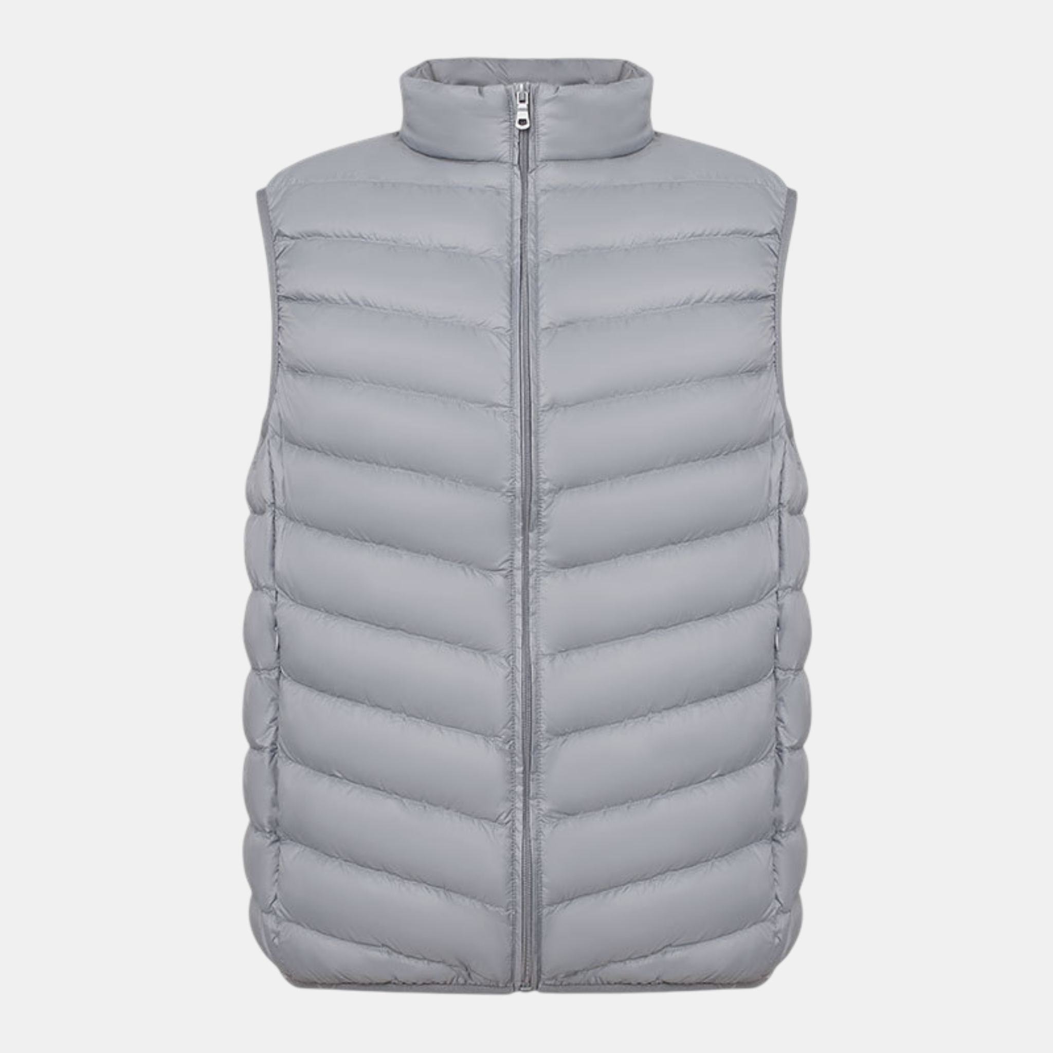 Valeniri | Men's Lightweight Stand Collar Sleeveless Zip Vest Classic Fit