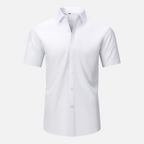 Valeniri | Men's Wrinkle Resistant Stretch Short Sleeve Button-Up Shirt