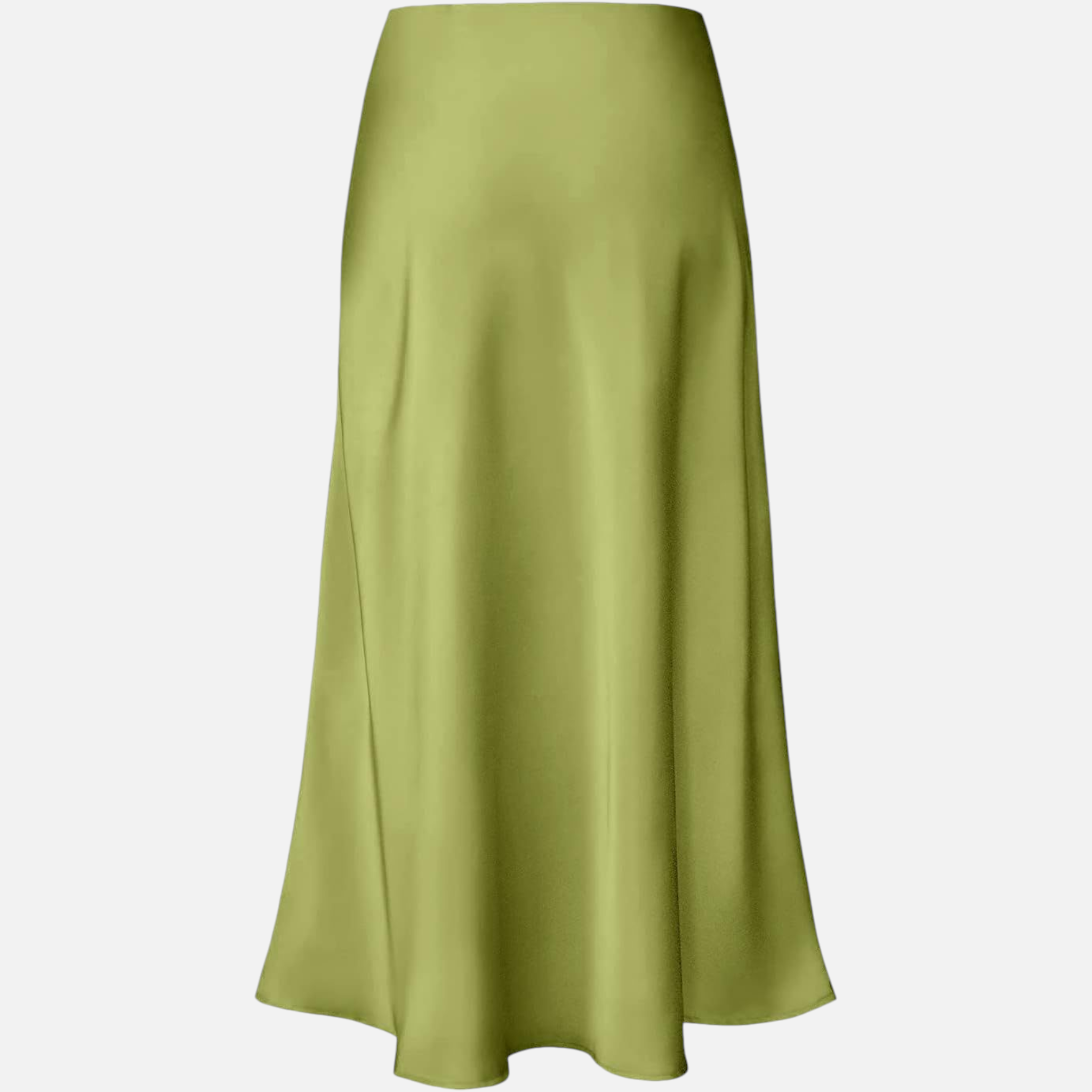 Valeniri | Women's Satin Maxi Skirt High Waist Fishtail Formal Skirt